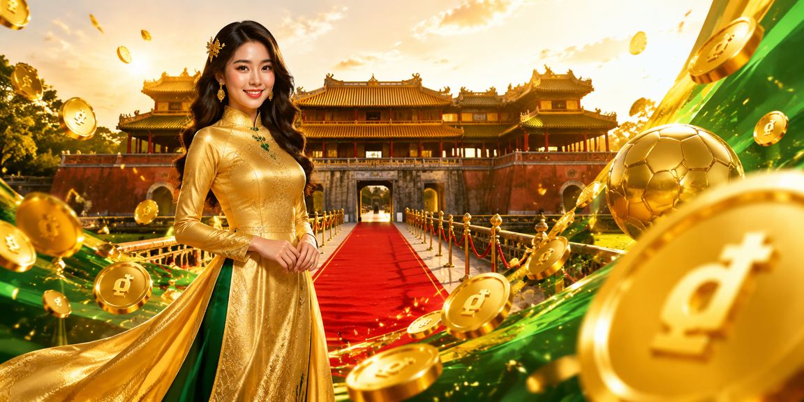 Phụ nữ Huế trong trang phục áo dài truyền thống đang xem ưu đãi đăng ký trên điện thoại