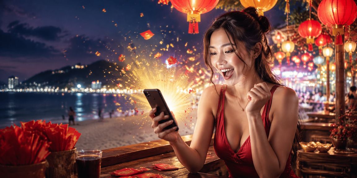 Không khí chợ đêm Vũng Tàu với phong bì đỏ thưởng casino